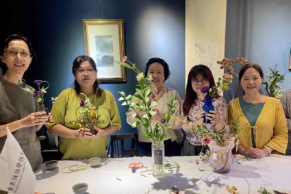 2025年10月7日 花開無聲-插花禪修